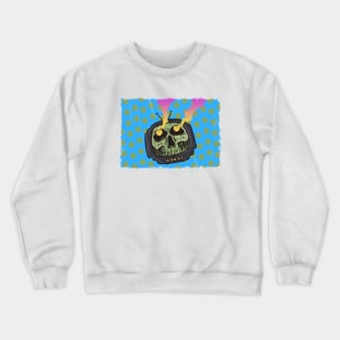 TV Skull Monster Crewneck Sweatshirt